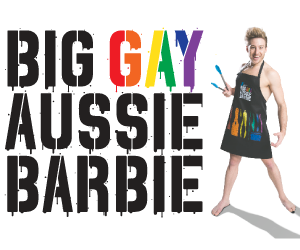 Big Gay Aussie Barbie - logo
