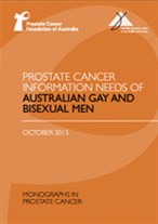 Prostate Cancer Information Needs of Australian Gay and Bisexual Men