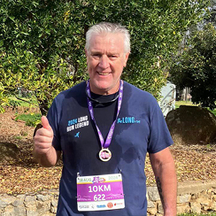 NSW legend runs more than 100km in the fight against prostate cancer